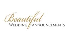 Beautiful Wedding Announcements